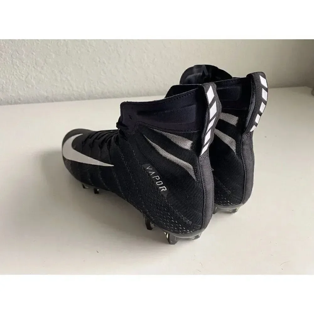 Nike Vapor Untouchable 3 Elite Black Promo‎ Cleats AO3006-010 Men's Size 12.5